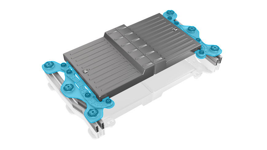 VIBRACOUSTIC ENTWICKELT ISOLATIONSSYSTEM FÜR BATTERIEPACKS IN GROSSEN ELEKTROFAHRZEUGEN MIT BODY-ON-FRAME-KONSTRUKTION